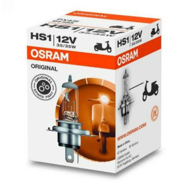 Lampu OSRAM HS1 VIXION VIXION NEW VERZA SCOOPY-F1 ATHLETE DLL