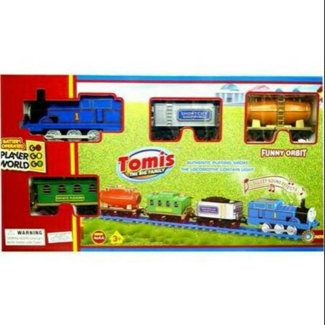 Mainan anak kereta asap kereta thomas