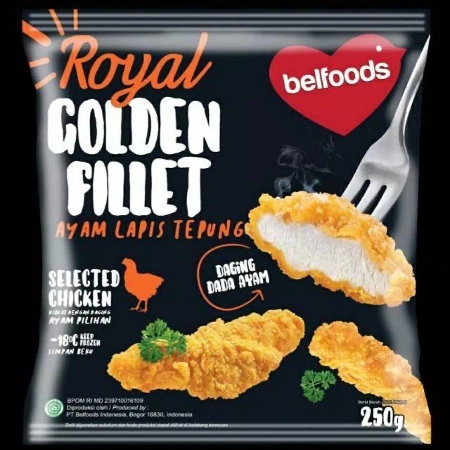 

BELFOODS ROYAL GOLDEN FILLET 250gr