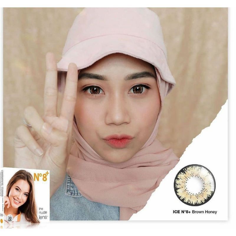 {BISA COD} SOFTLENS ICE N8+ / N.8+ BY EXOTICON MINUS -2.75 SD -6.00