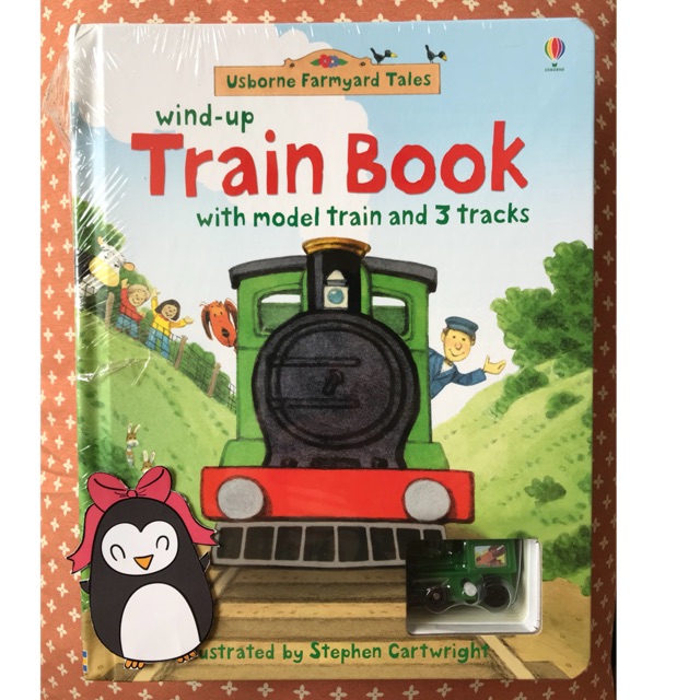 Usborne Farmyard Tales- Wind Up Train Book