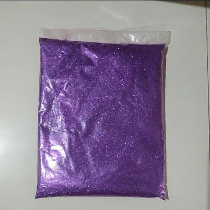 GLITTER BUBUK HALUS GLITTER SERBUK HALUS WARNA UNGGU