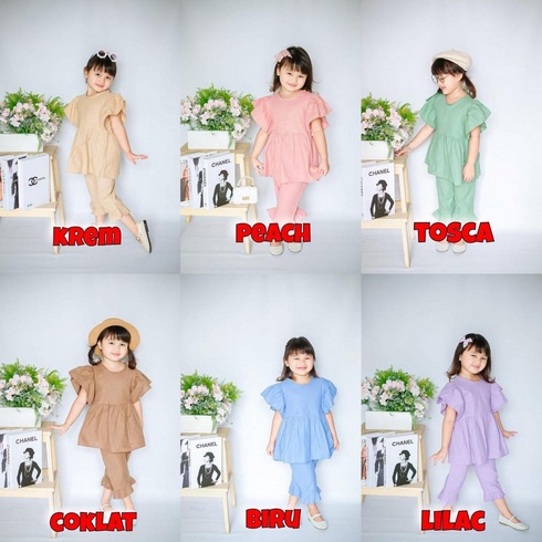 Jeco fashion SETELAN ANAK BELLA SMILE MIX