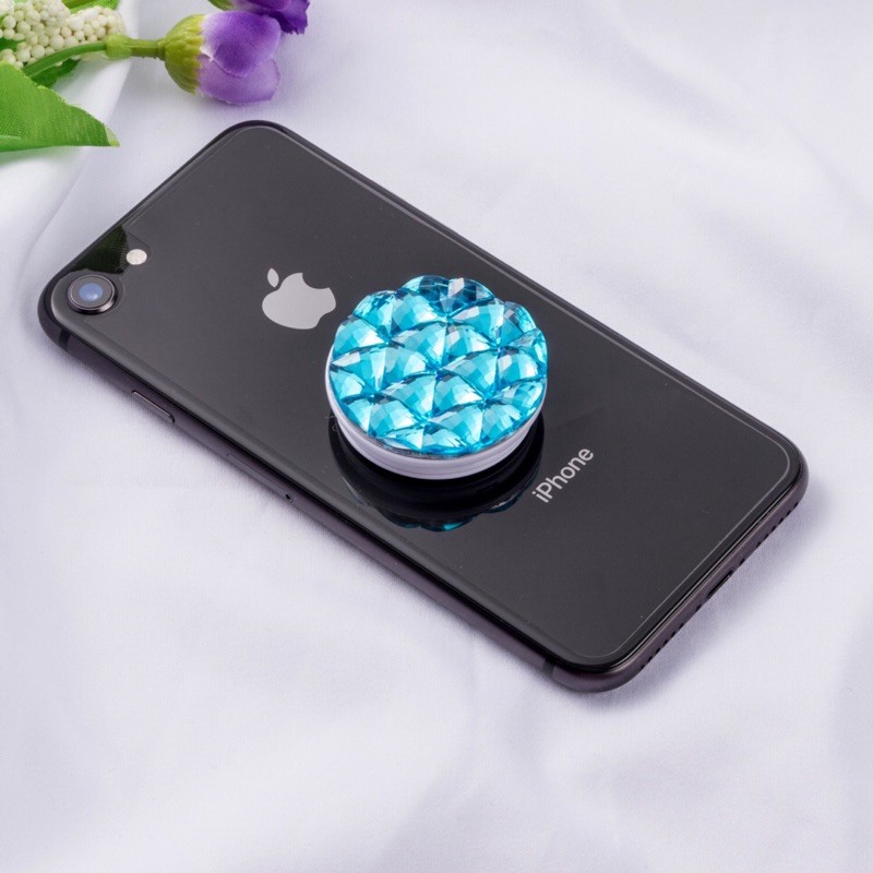 3D Popsocket Diamond Pop Socket / holder hp / pegangan belakang hp