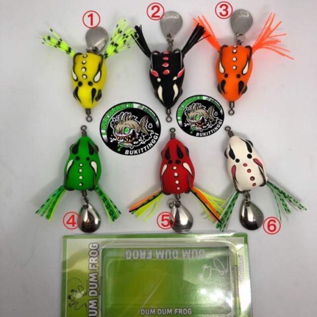 Dum dum frog skrit baby frog skirit baby frog soft frog skirt baby frog 3cm/5gr