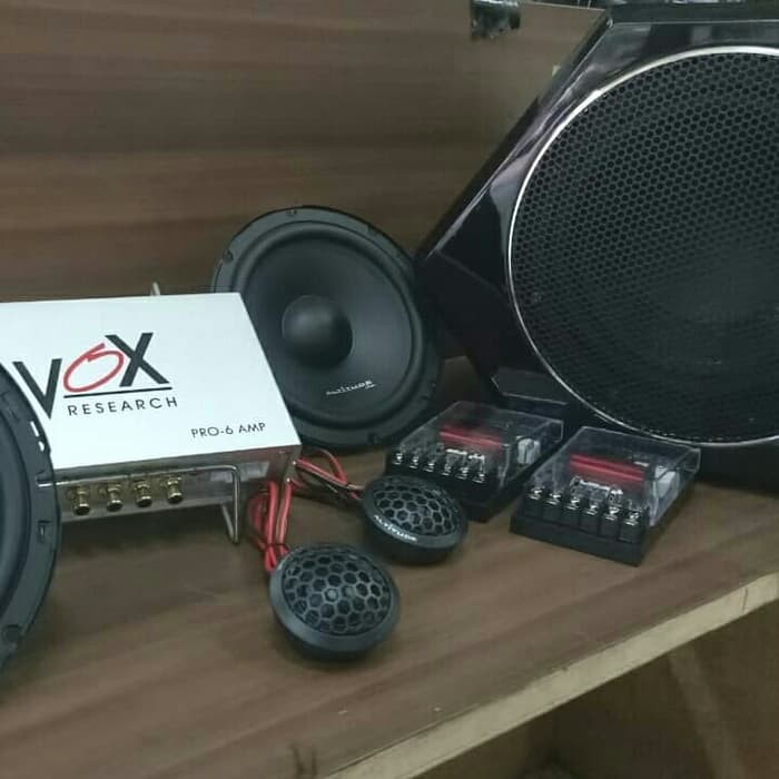 SUBWOOFER AKTIF VOX 8 inc audio mobil Paket audio