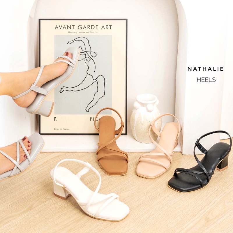 Bellashoesjkt Nathalie Heels Wanita-1