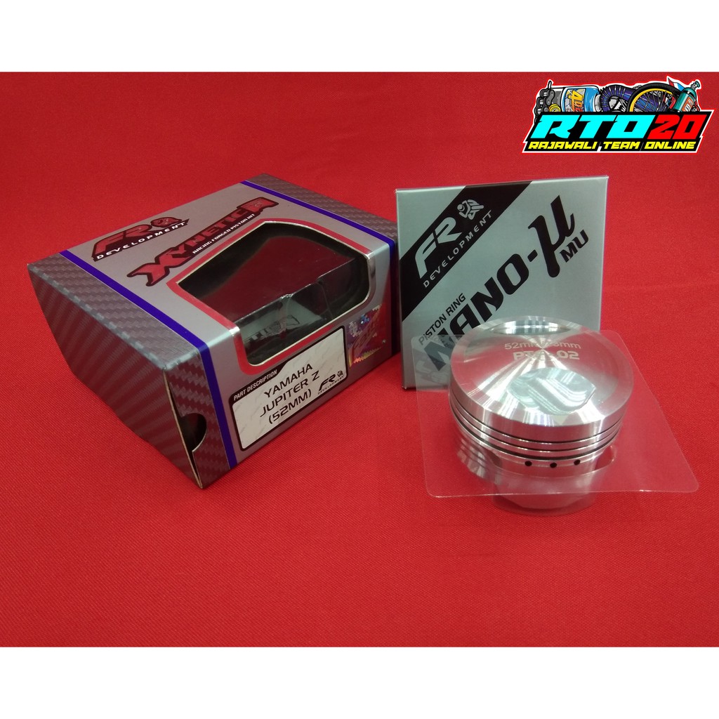 Piston / Seher + Ring Jupiter Z 52mm Pin 13 Forged Xynetic Faito