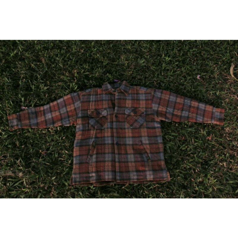 JAKET FLANNEL UNIQLO