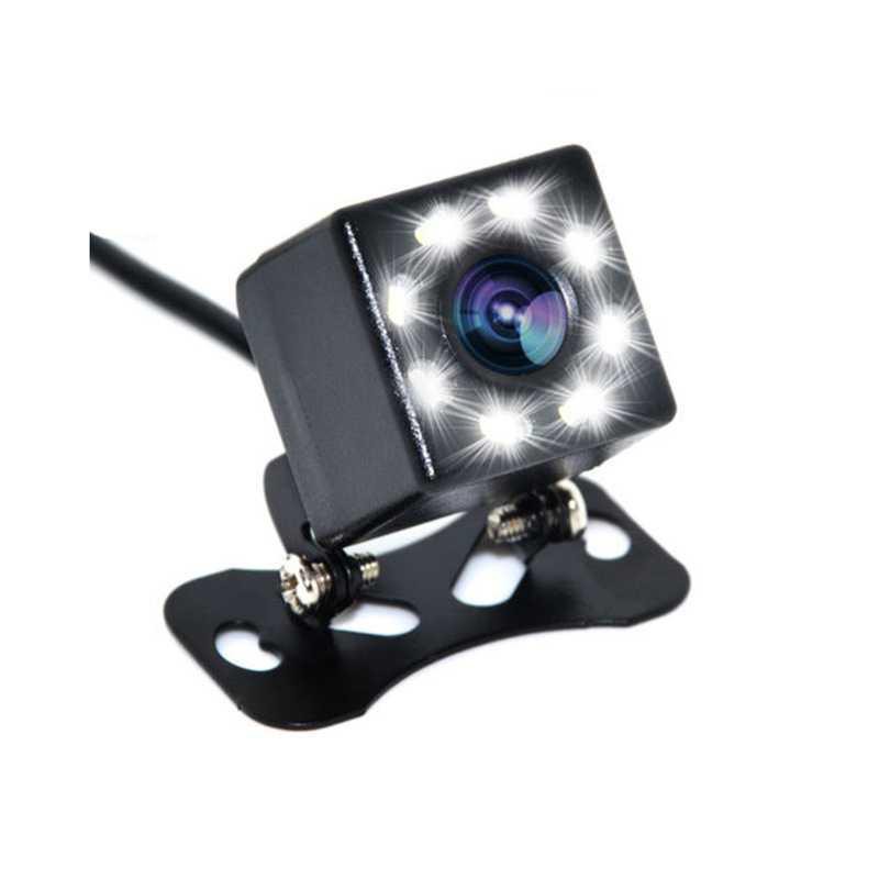 Kamera Belakang Mobil Car Rearview Camera 8 LED Nightvision - S8 ( Mughnii )
