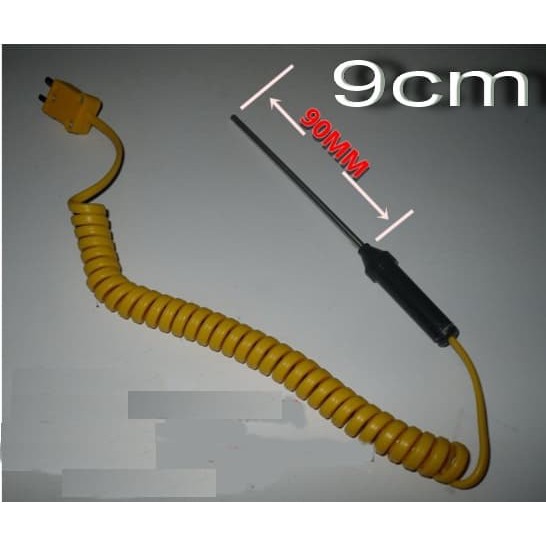 Original 9 cm K Type Thermocouple Probe Sensor 9cm 800 Derajat C