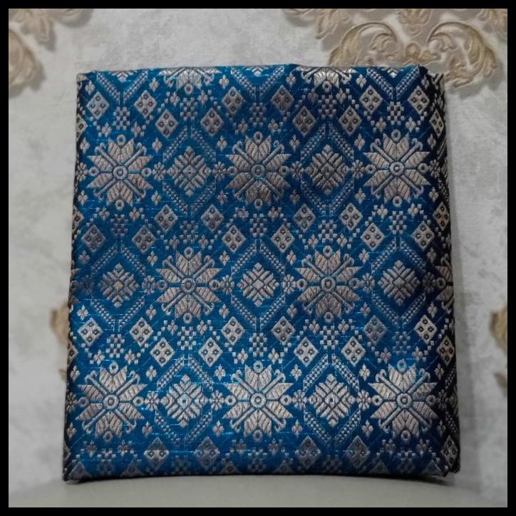 TERBARUU SARUNG SONGKET KHAS MELAYU RIAU ORNAMEN PUCUK REBUNG COD