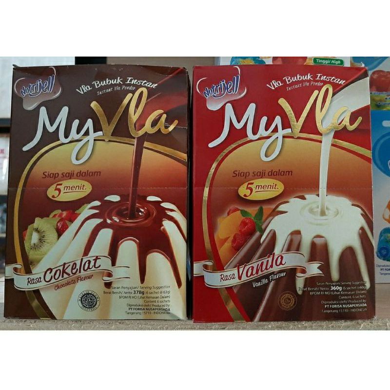 

Nutrijell My Vla - Vla Bubuk Instan