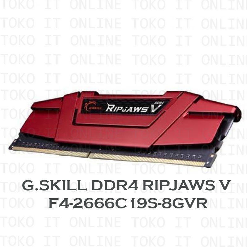 G.SKILL RAM DDR4 RIPJAWS V F4-2666C19S-8GVR