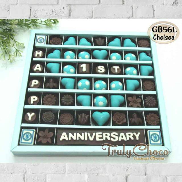 

Hadiah anniversary special coklat trulychoco chelsea
