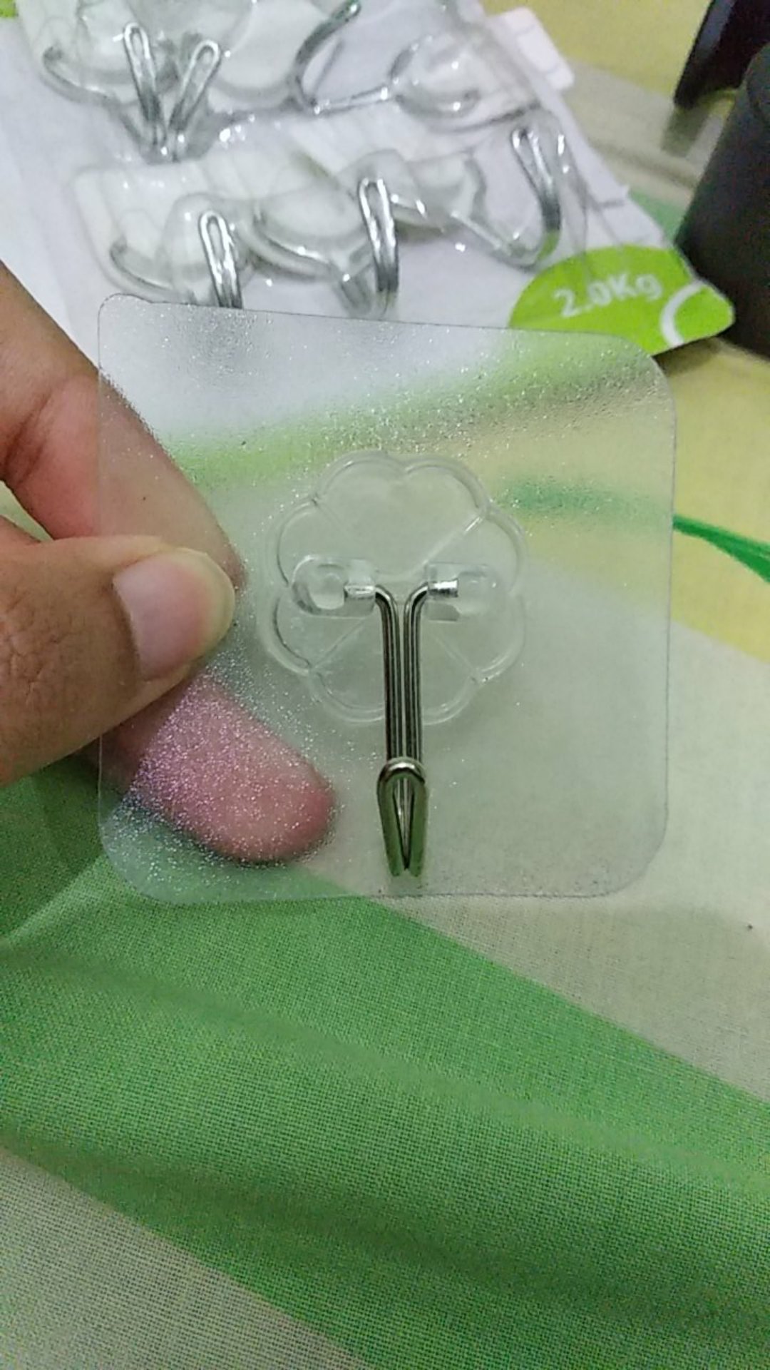 Gantungan Hook Tempel Hook Ajaib Aksesori Kamar Mandi Kait Dinding Tanpa Paku Baju Kunci Dapur Kamar