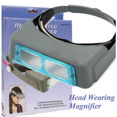 

Promo Awal tahun WK Head Band Magnifier Optivisor Eye Loupe Watch Repair Visor / 4 Lens Promo Awal