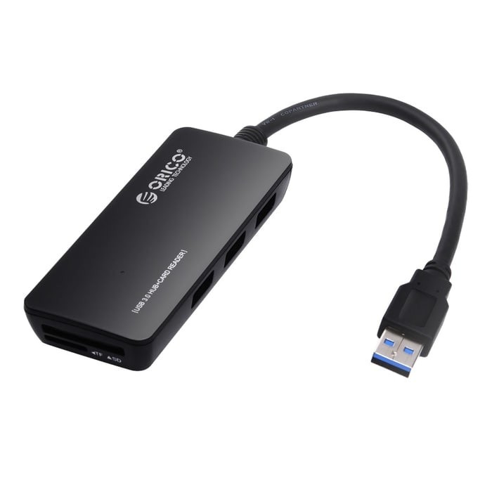 Orico H3TS-U3 - Super Speed USB HUB With Card Reader USB 3.0