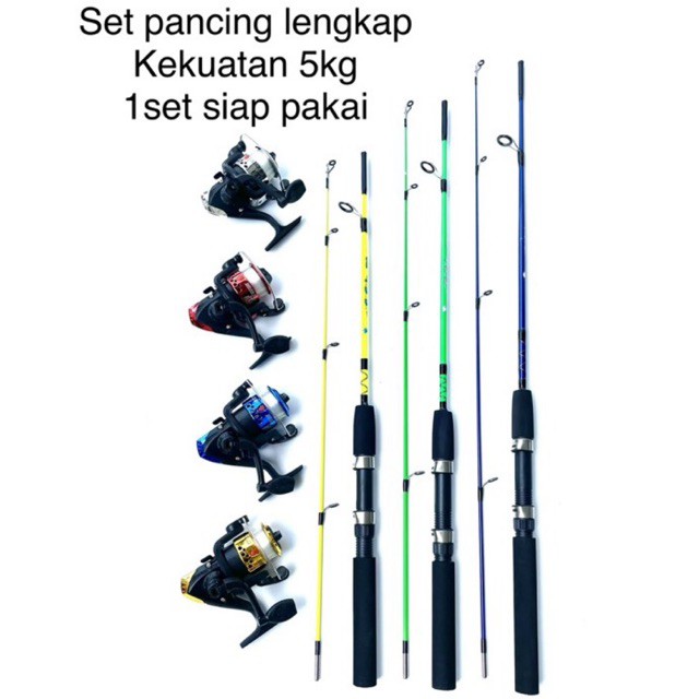 SET PANCING FIBER SOLID LENGKAP SIAP PAKAI MURAH MERIAH