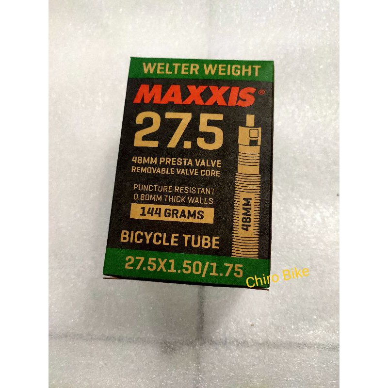 Ban dalam sepeda mtb 27.5 x 1.50 / 1.75 maxxis presta 48mm