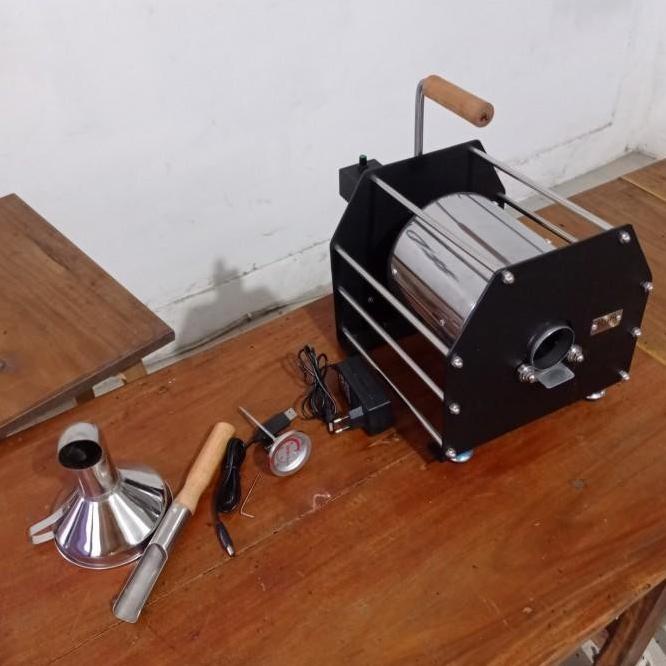 Alat Sangrai Kopi Motoriz-Mini Roaster- Mesin Roasting Kopi Handmade