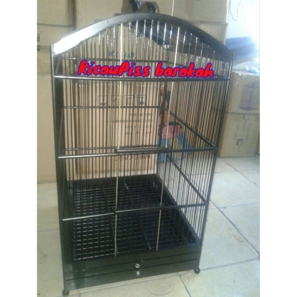 Kandang burung kotak Replika Ebod nmr 2 Shopee Indonesia