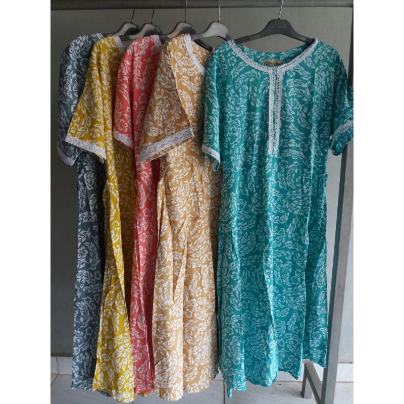 Daster klok renda by Qonita batik