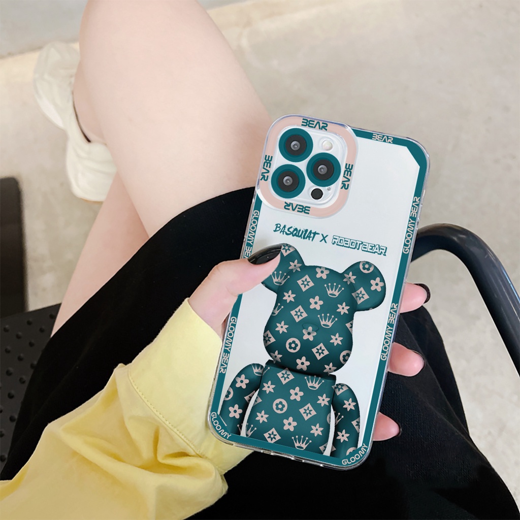 Soft Case Desain Beruang Untuk Iphone 13 Pro Max 12 11 XS XR X 8 7 6 6s Plus Se20202020
