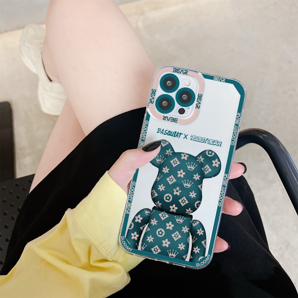 Soft Case Desain Beruang Untuk Iphone 13 Pro Max 12 11 XS XR X 8 7 6 6s Plus Se20202020