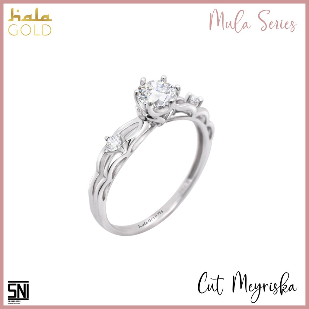 

Cincin Emas Mula Hala Gold Cut Meyriska Paras Collection 3WZ1289
