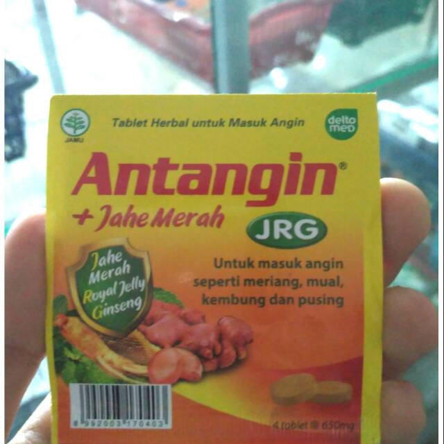 

Antangin JRG + jahe merah