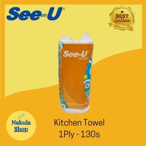 Tissue See u Kitchen Towel 1 Roll (130s)