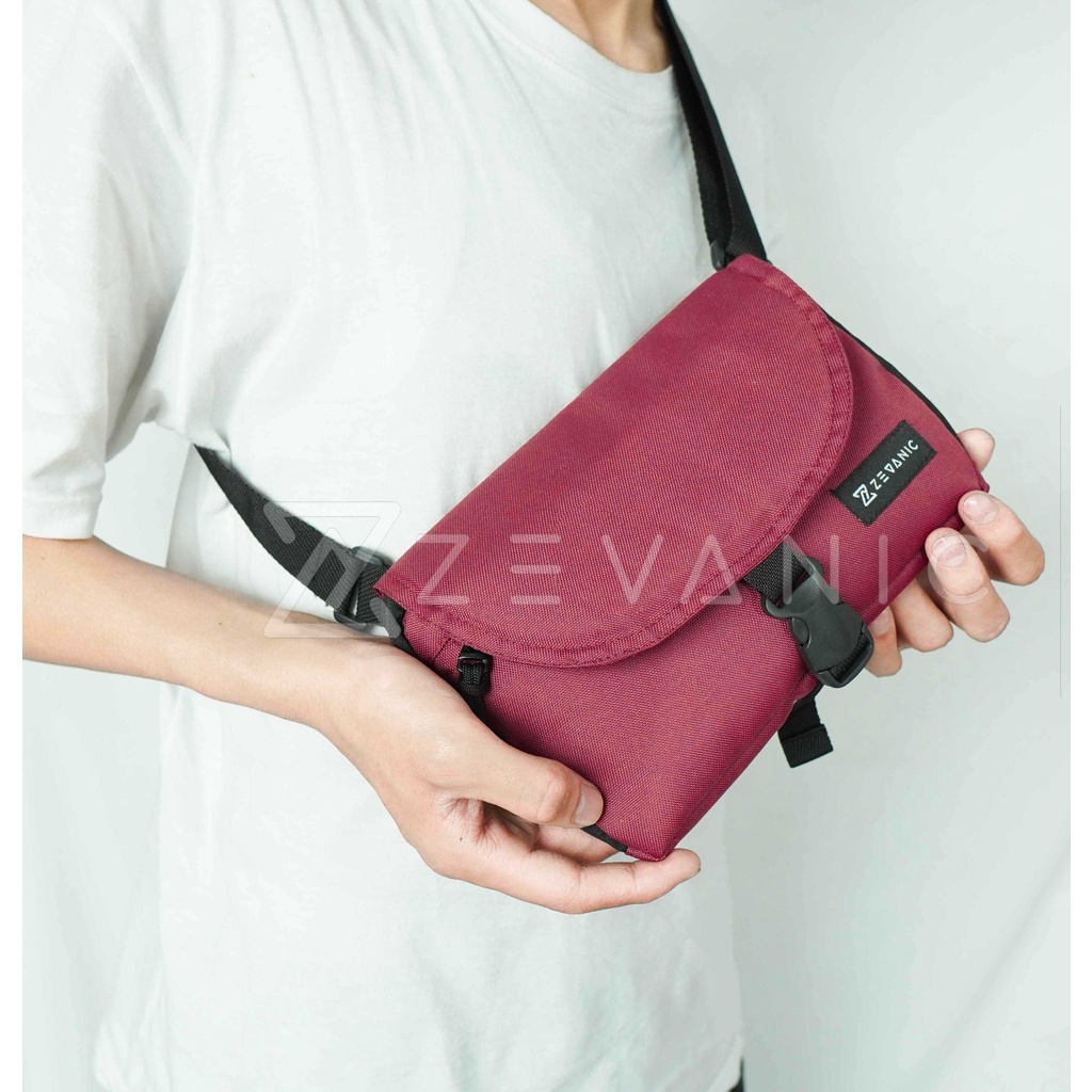 New Sling Bag Smith | Tas Selempang Pushop Korea Terbaru Realpict 100% | Thirtystore.Id