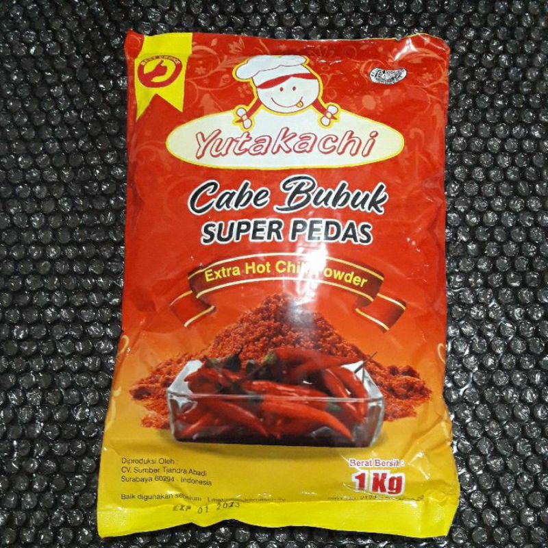 

yutakachi cabe bubuk super pedas 1 kg/nama baru CABE BUBUK PEDAS