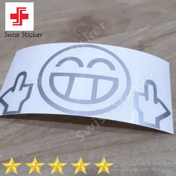 

Terlaris stiker smiley flip off emoticon jari tengah Keren