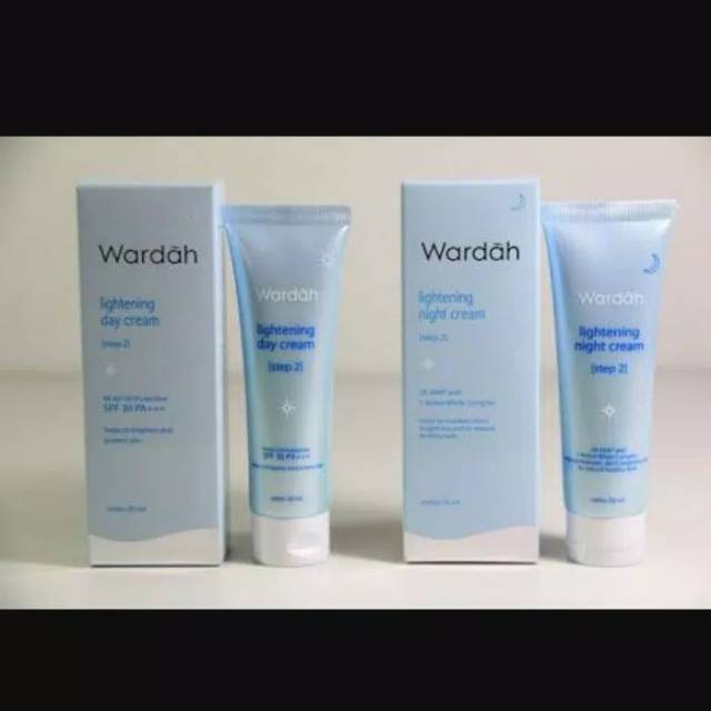 Wardah lightening night cream 20 ml / krim malam wardah / pelembab wajah/ pencerah wajah