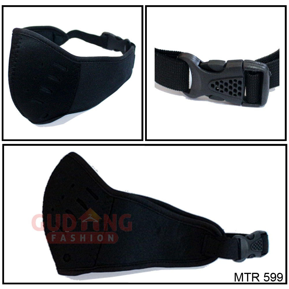 Masker Motor Anti Polusi Dengan Kunci Strap