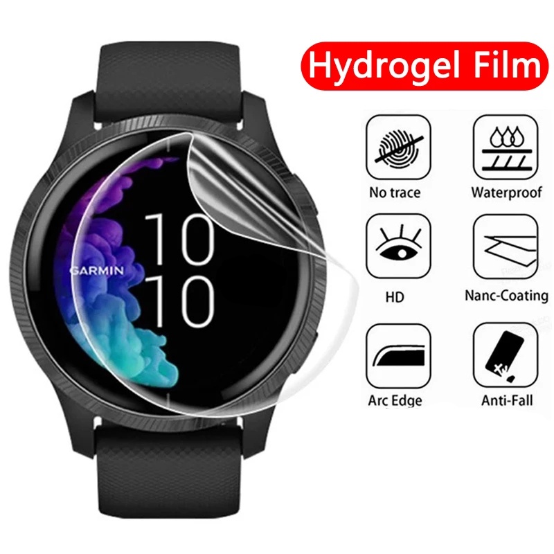 1pc Film Pelindung Layar Hydrogel TPU Lembut Anti Gores Untuk Smartwatch Huawei GT 3 Pro