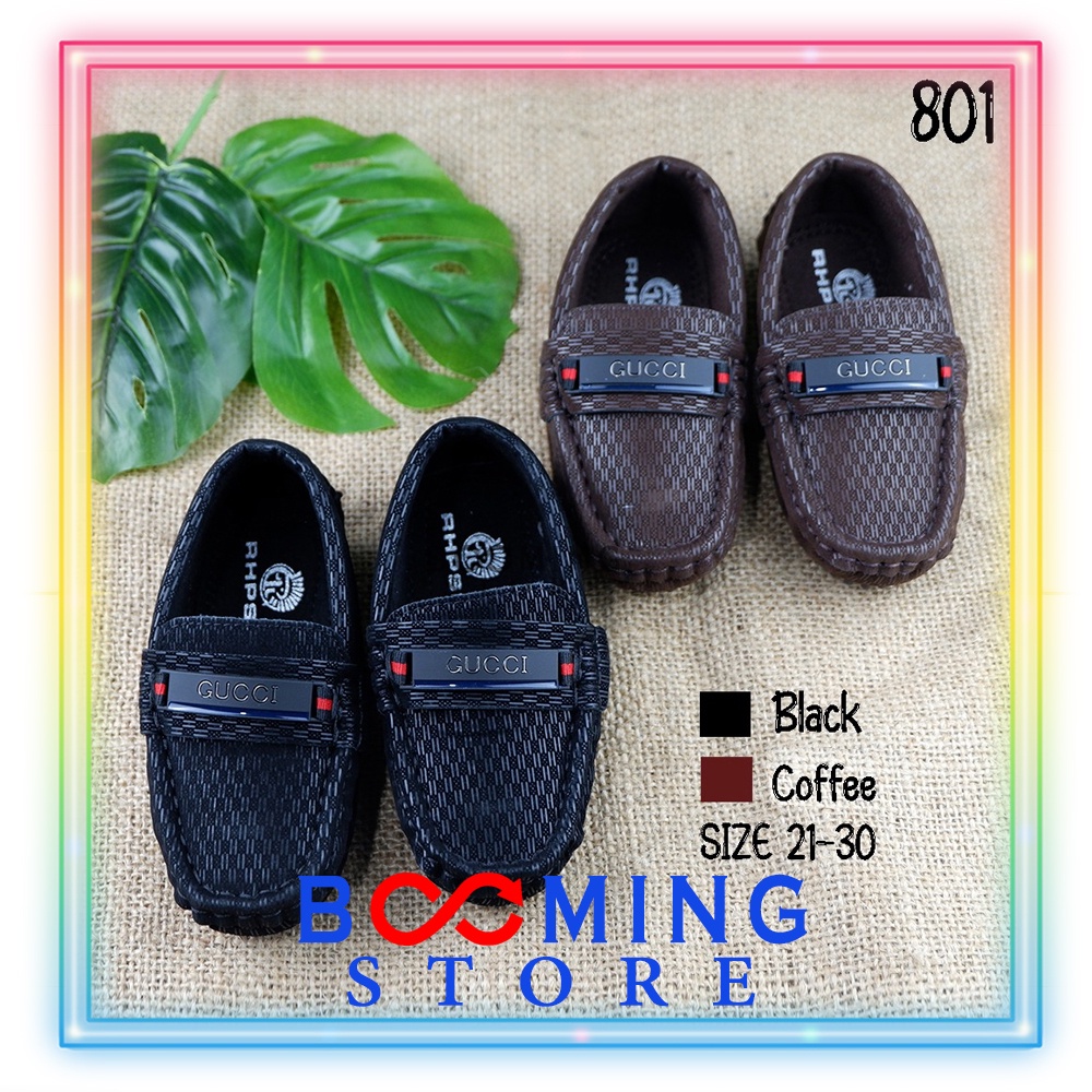 Sepatu Loafers Anak Cowok Import RHPSL 801