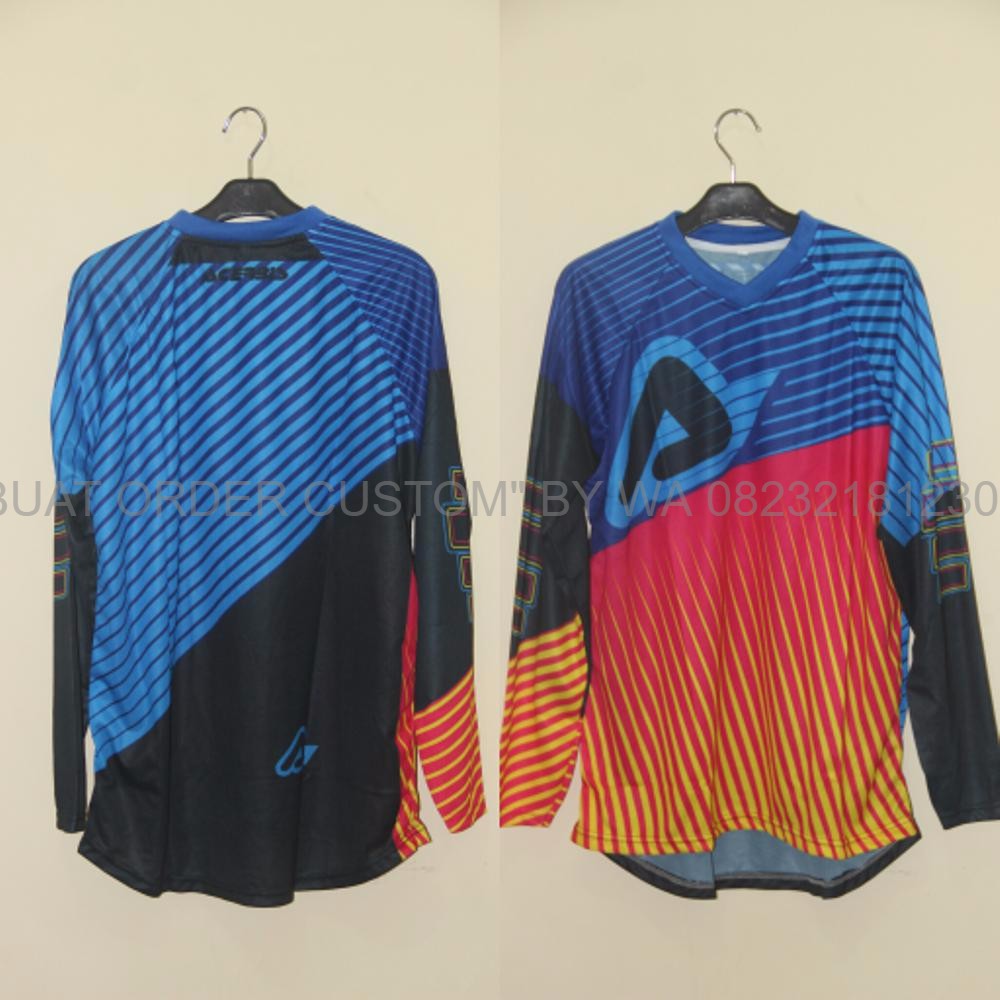 DESAIN CUSTOM Jersey Baju Cross Trail Adventure 11 Shopee Indonesia