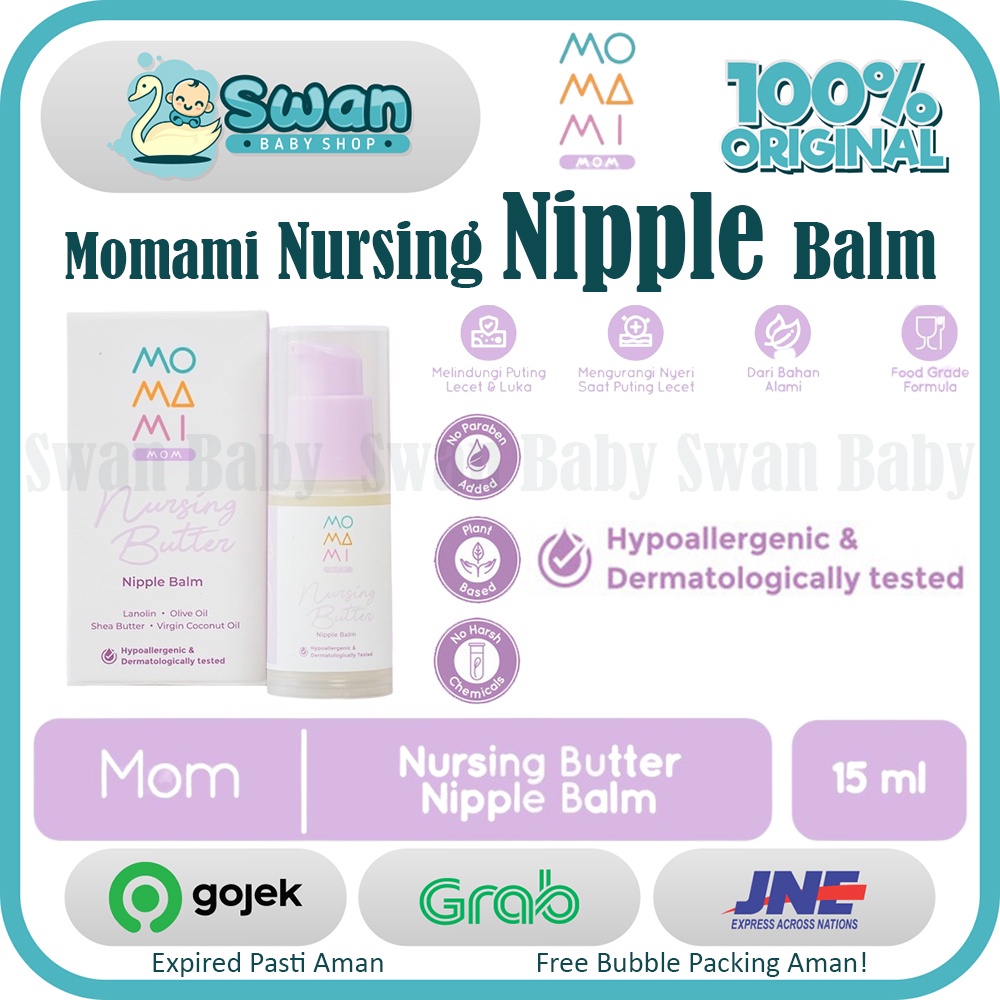 Momami Nursing Butter Nipple Balm 15ml / Nipple Cream