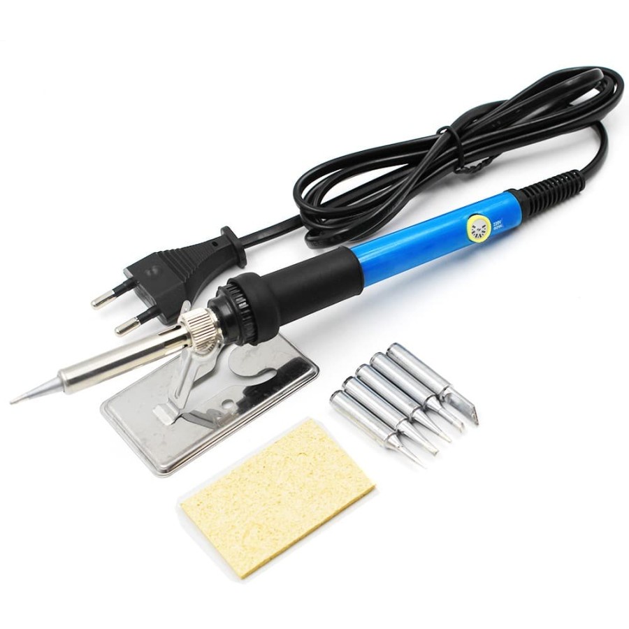 Solder Iron Set Adjustable Temperature 60W Adjust