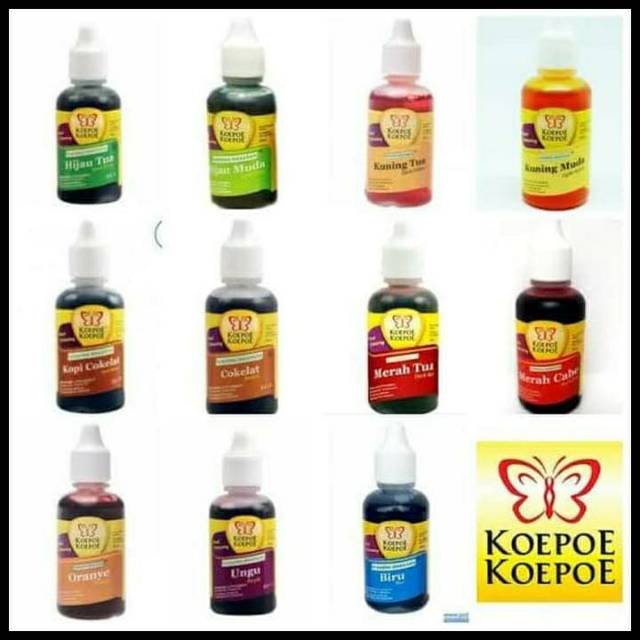 

Pewarna Makanan Sumbo koepoe Kupu 30ml