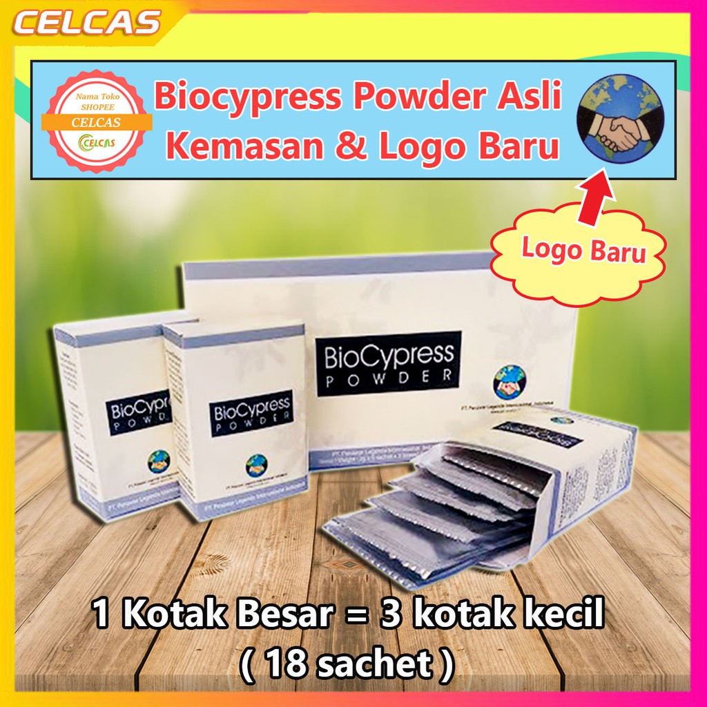 BioCypress Biocypres Powder Bubuk Serbuk 1 Kotak Besar 100% Asli Original PT PLII