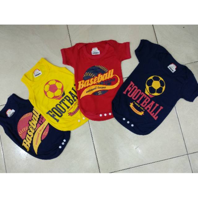 ♥BabyYank♥ JUMPER HANSOP BASEBALL FOOTBALL  - BAJU KODOK BAYI - BAJU JUMPER BAYI