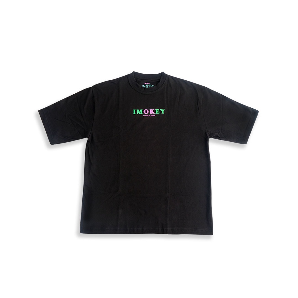 Imokey Texto Shirt - Kaos Oversize Pria / Wanita