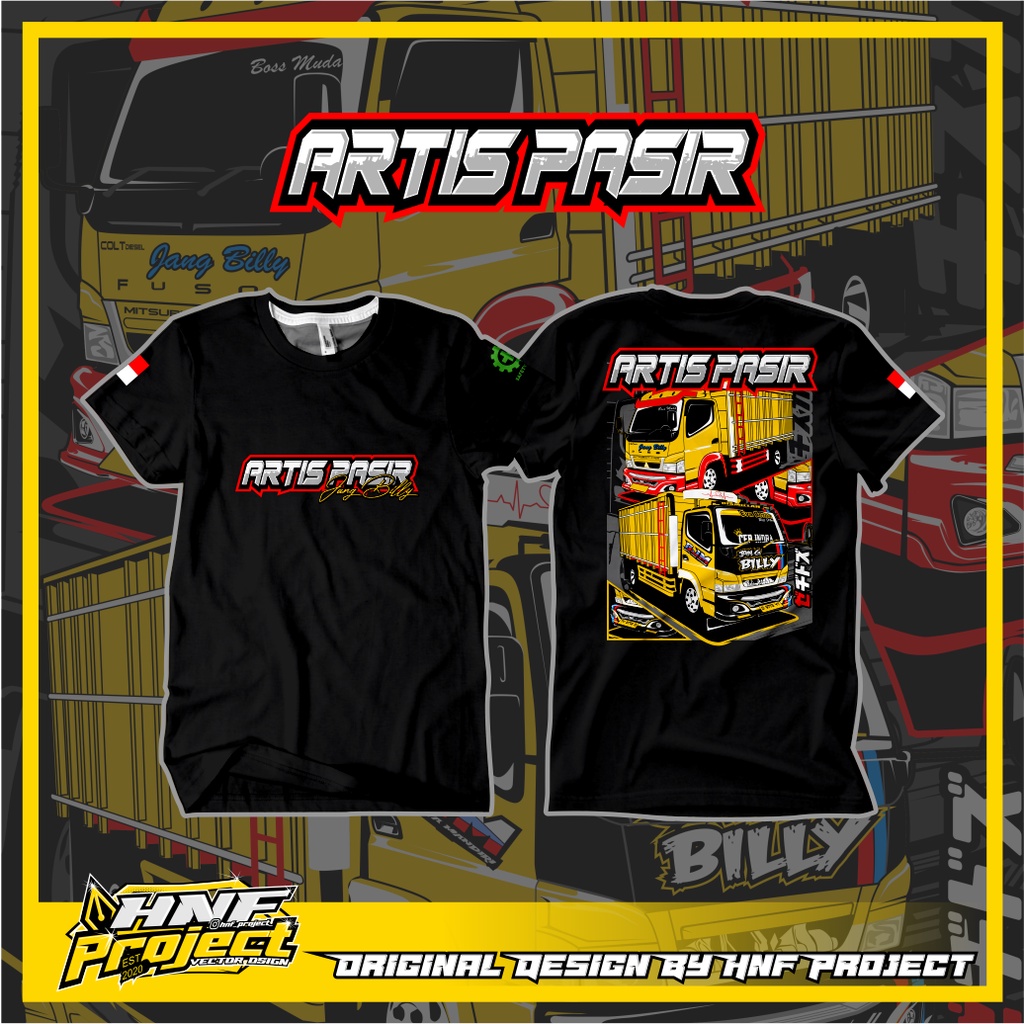 ORIGINAL KAOS ARTIS PASIR