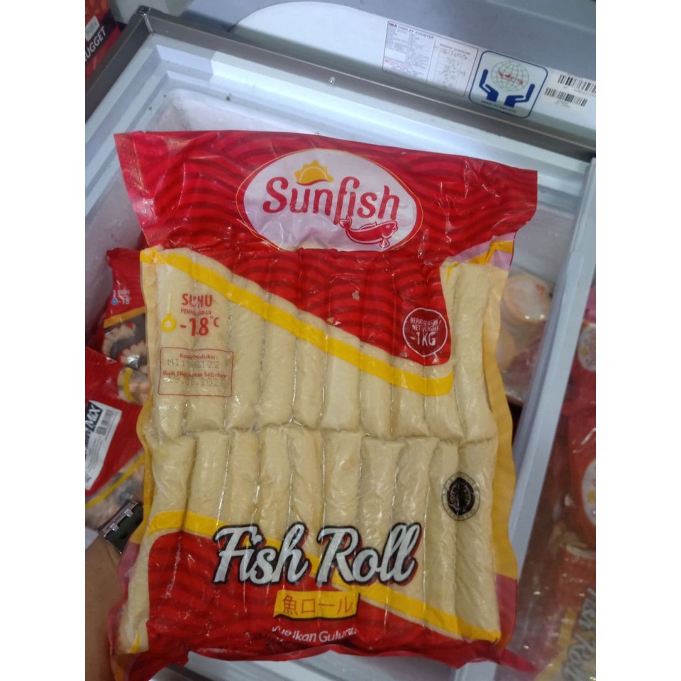 

FISH ROLL IKAN GULUNG SUNFISH - FROZEN FOOD PURWAKARTA