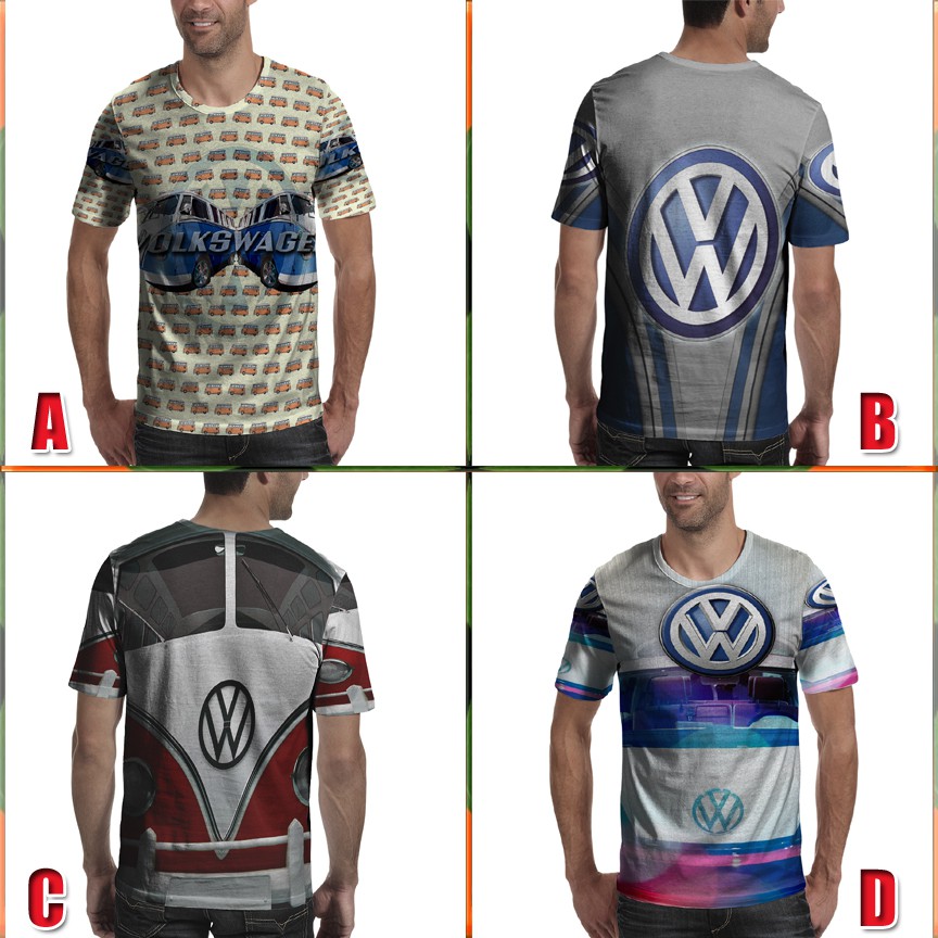 Kaos Volkswagen VW Tshirt Fullprint