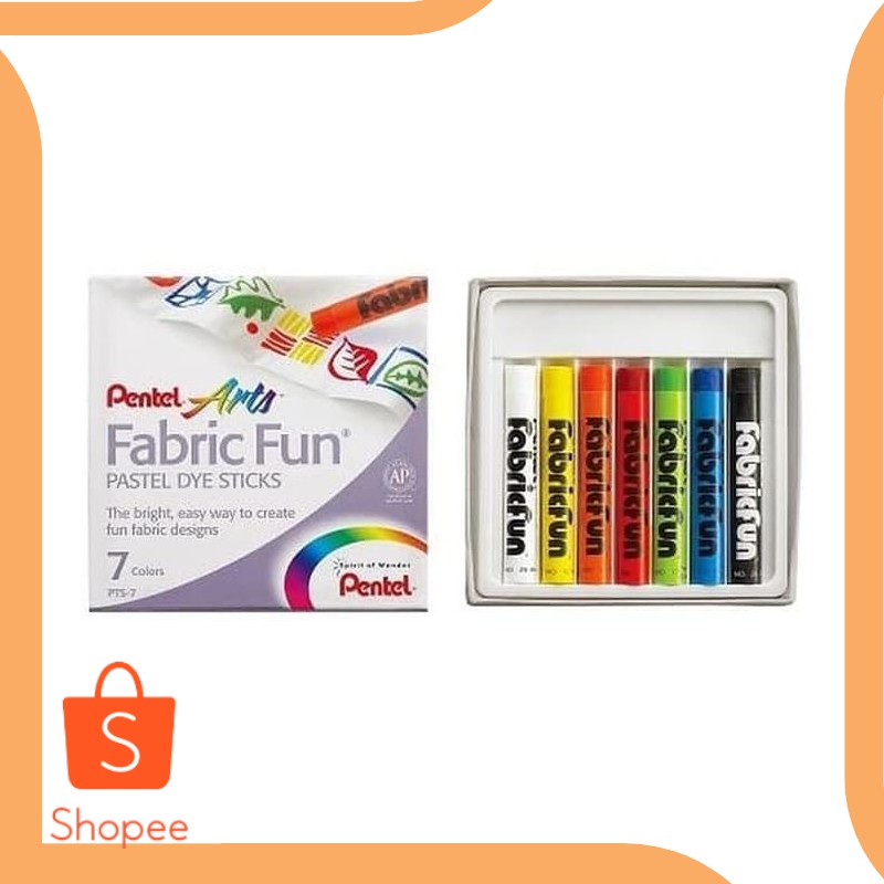 

Jual tools Pentel Fabric Fun 7 Colors 20DEZ Berkualitas